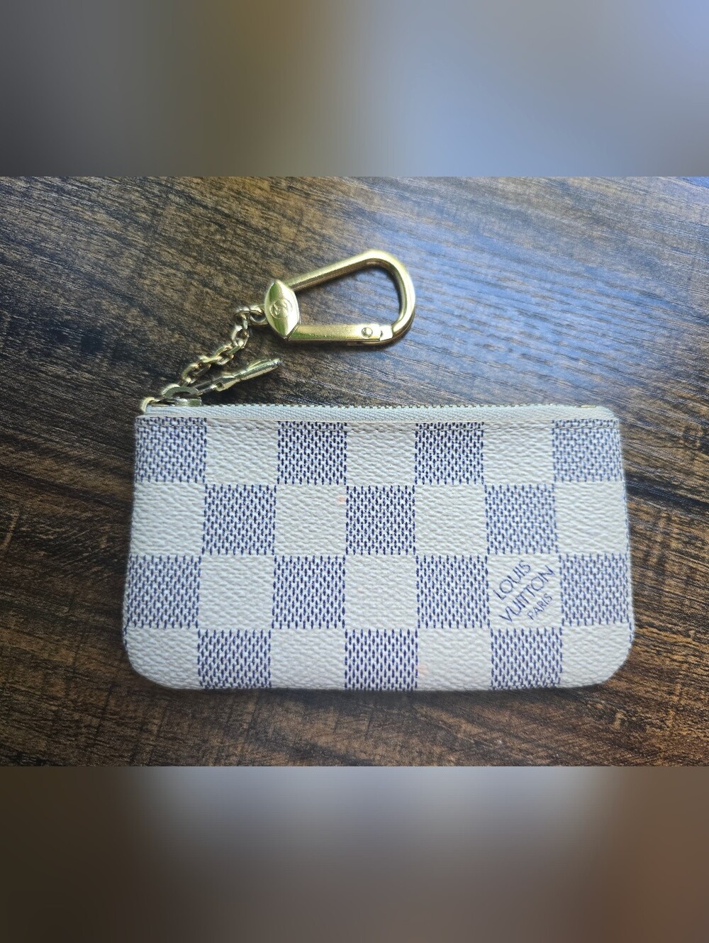 Louis Vuitton Damier Azur Key Pouch